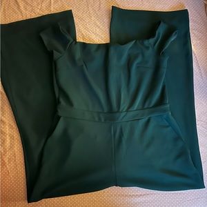 Off the shoulder jumpsuit